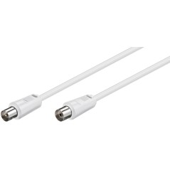 High-Quality MicroConnect Coax M-F 25m White 75 Ohm - COAX025WT for Superior Signal Strength